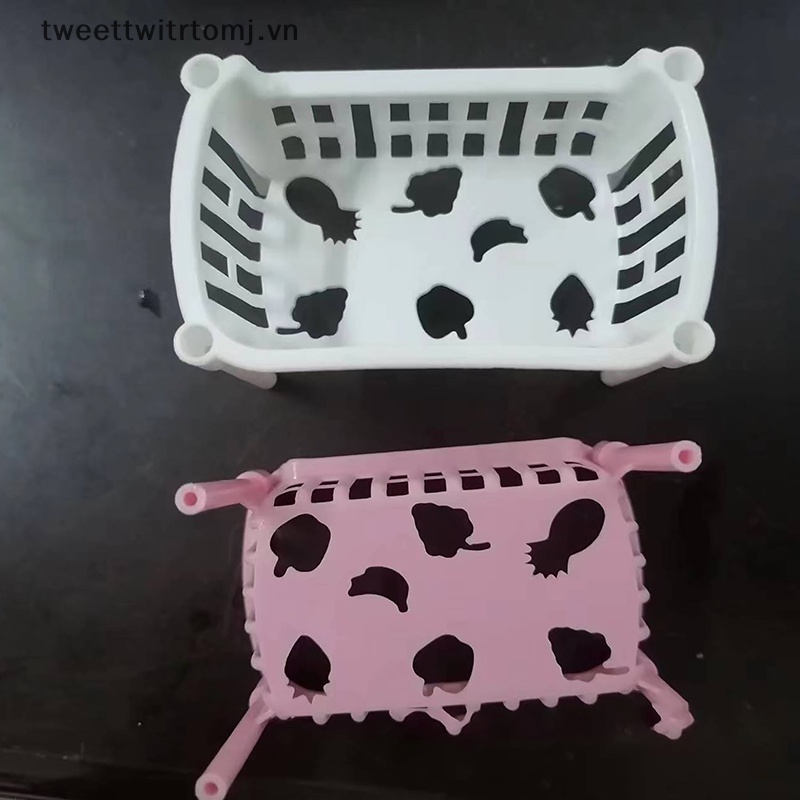 Tomj Giỏ Mua Sắm Bằng Nhựa Đựng Đồ Ăn Nhẹ / Trái Cây / Trang Sức Siêu Nhân Mini vn