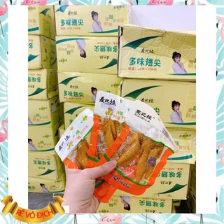 Cánh gà nhọn cay siêu ngon ,bịch 3 cái 30gr, đặc sản tứ xuyên