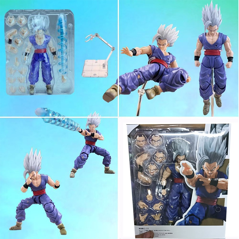 S.h.figuarts Mô Hình Đồ Chơi Nhân Vật Son Goku Gohan Gogeta Vegetto Krillin Bulma Kame Sennin Trunks Vegeta IV Hercule