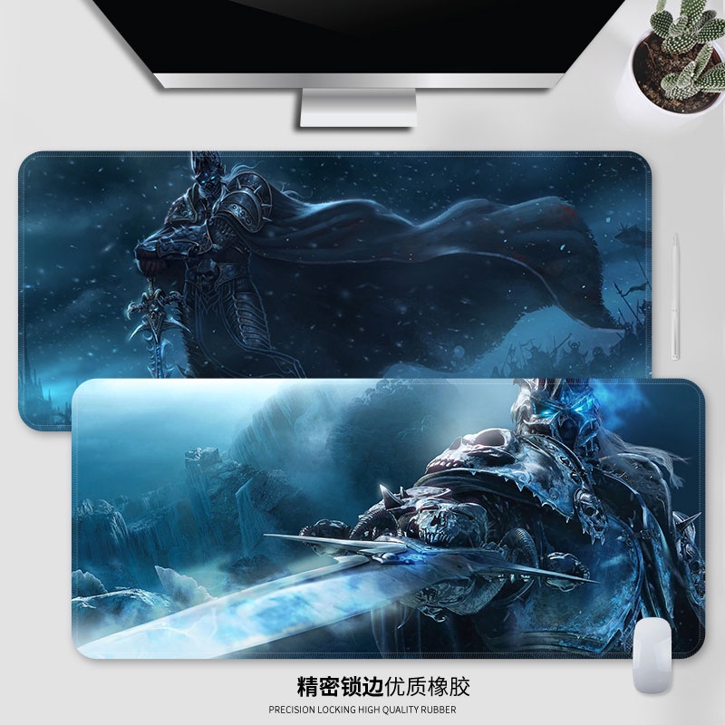 Tấm Lót Chuột Và Bàn Phím Chơi game In Hình anime world of warcraft Cỡ Lớn Tiện Dụng