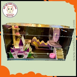 Lồng gỗ mika 60cm. Xứ sở thú cưng- Hamster Vĩnh Phúc