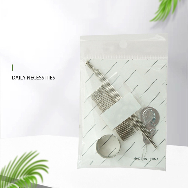 2 Sets Assorted Stainless Steel Sewing Needles Embroidery Mending Craft Tool