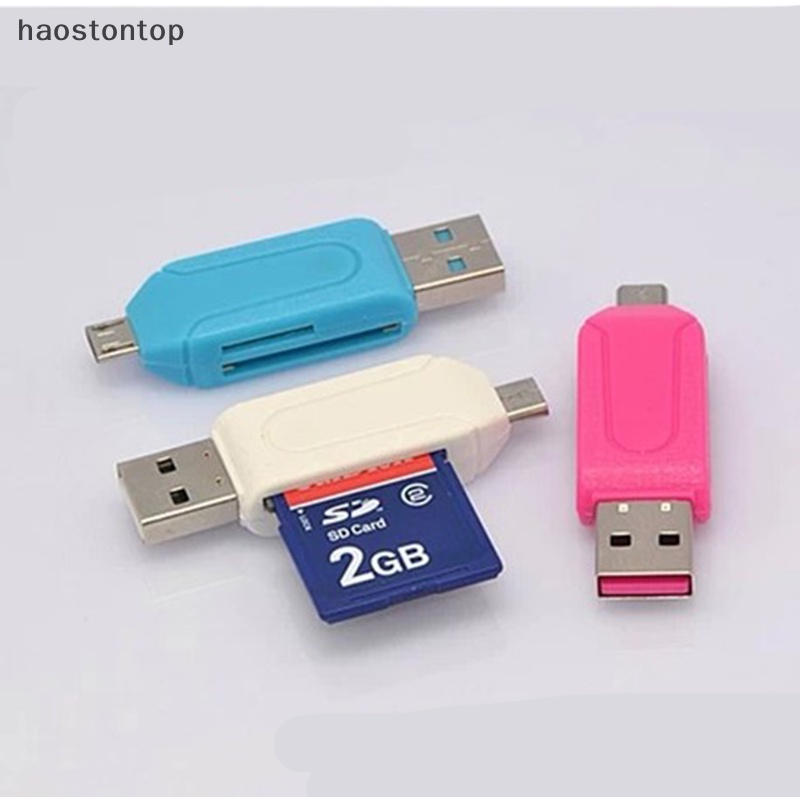 Đầu Đọc Thẻ Nhớ micro usb otg tf / sd Cho Điện Thoại vn