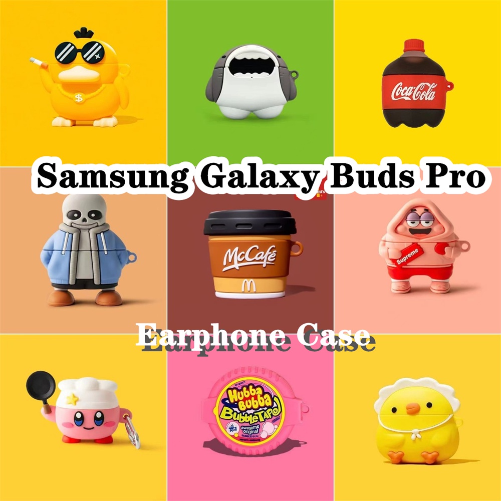 Vỏ Bảo Vệ Hộp Sạc Tai Nghe samsung galaxy buds pro no.2 Bằng Silicon Mềm Hình shiba inu