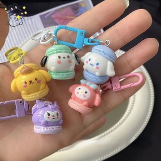 Sanrio móc khóa hình bánh macaron dễ thương