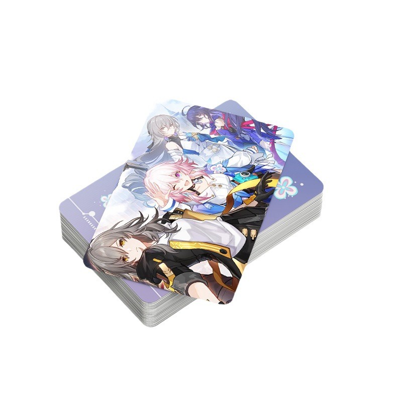 Honkai: Star Rail Photocard Lomo Card Postcard Stickers 92pcs/box