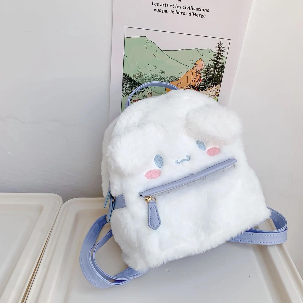 Kawaii sanrio Ba Lô Vải Bông Hình hello kitty Thời Trang Dành Cho Nữ Sinh Du Lịch Làm Quà Giáng Sinh Sinh Nhật