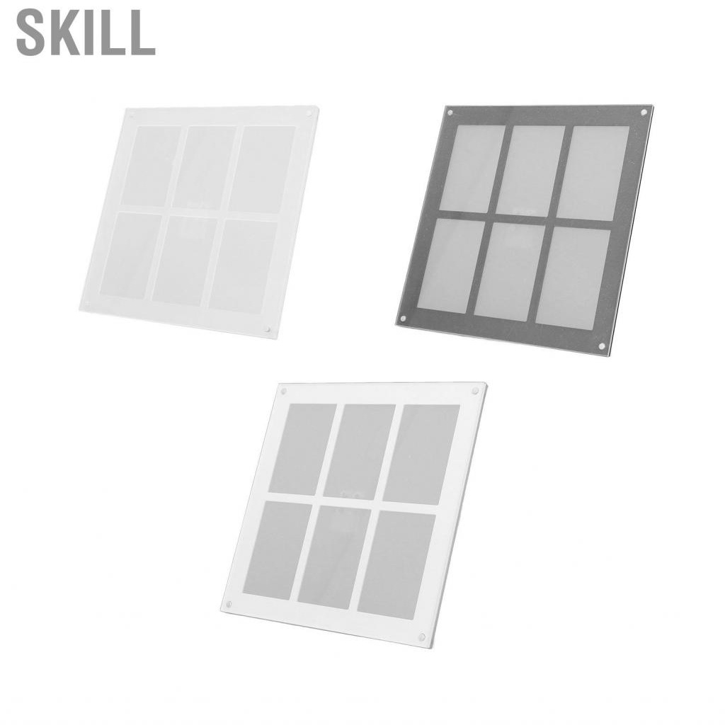 Skill Photo Frame 6 In 1 Magnetic Acrylic 22x22x12.5cm 3inch Picture F