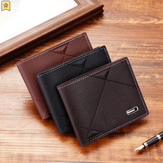 Ví da pu dạng gập nhiều ngăn đựng thẻ thời trang cho nam jp3
