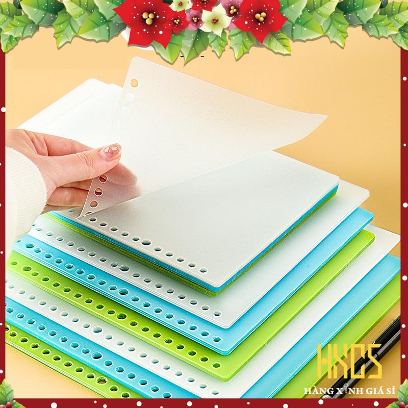 Set 2 bìa nhựa Trong binder Bìa sổ Size