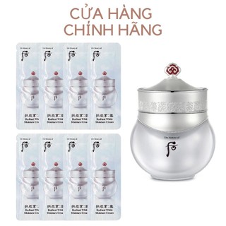 Gói Kem Whoo Trắng Dưỡng Trắng Da, Mờ Nám Và Chống Lão Hóa - Whoo Radiant White Moisture Cream  gói 1ml