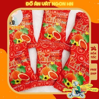 Bánh quy gấc vừng dừa minh phát bánh ăn vặt ngon mỏng giòn thơm ngon