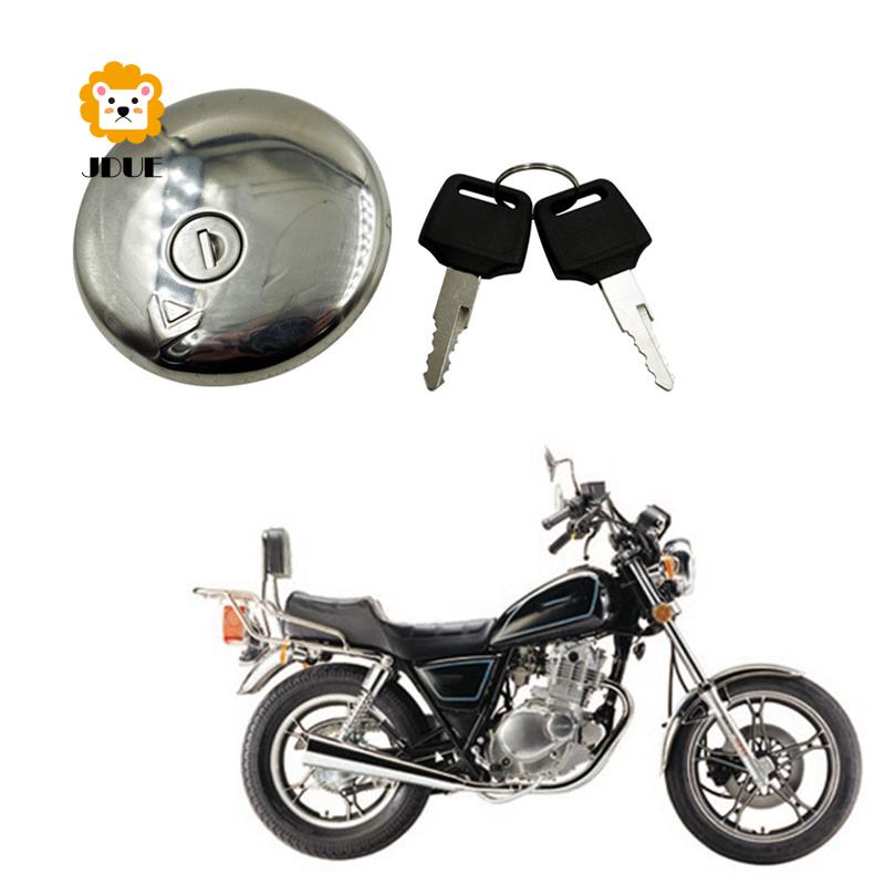 Nắp Bình Xăng Kèm 2 Chìa Khóa Chuyên Dụng Cho Xe Mô Tô suzuki gn250 gn125 gn 125 250