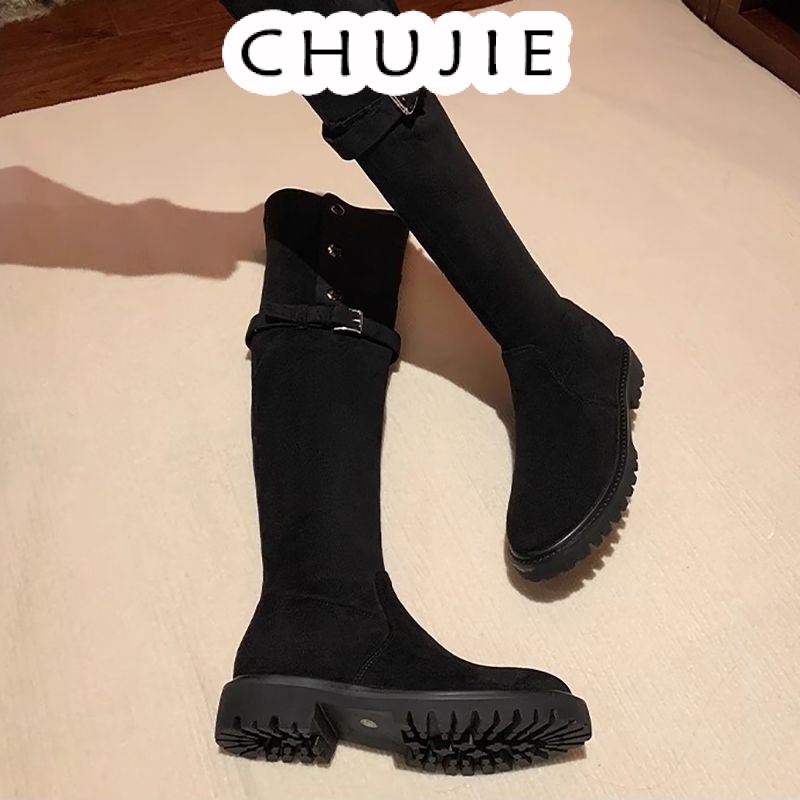 CHUJIE giày nữ boot nữ bốt boot Thời trang trăm mốt 2023NEW Thiết kế độc đáo Thể thao Tinh tế Nổi bật FSX23C081A 49Z231209