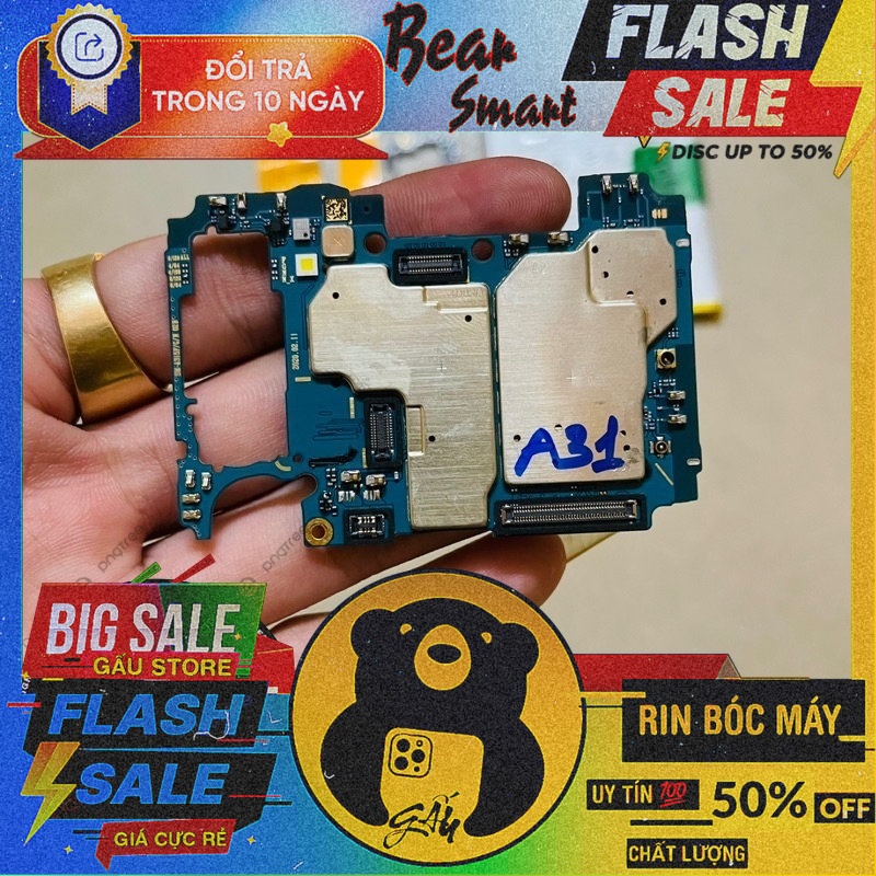 Main Samsung A31 A315F Rin bóc máy / Mainboard / Bo mạch A31 A315 A315F