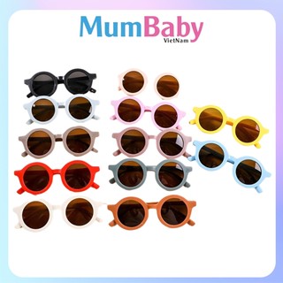 Kính mát cho bé trai gái thời trang Hàn Quốc chống tia UV bảo vệ mắt cho trẻ từ 1 đến 5 tuổi MumBaby