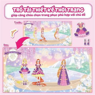 Sách - Combo 3 cuốn Sách thời trang công chúa (12 trang stickers) [bookhouse-473]