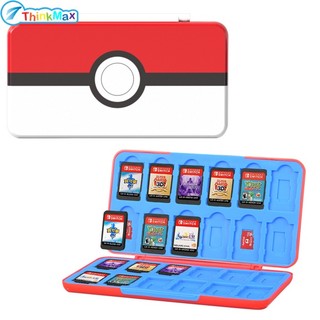  Set 2024New] Bộ Sản Phẩm Trang Sức Hộp Đựng Thẻ Chơi Game Nintendo Switch 24 Trong 1 Bằng Silicon 3d