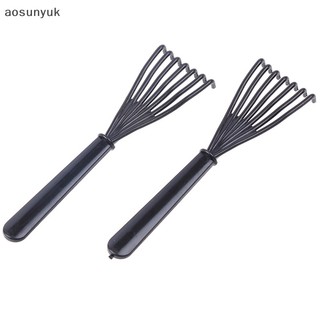 Aosunyuk bộ 2 bàn chải làm sạch lược chải tóc lông mềm
