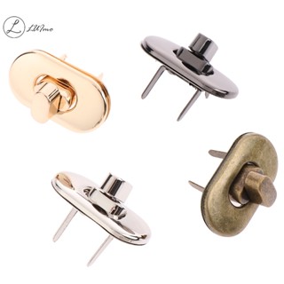 LUImo Hình Bầu Dục Xoắn Khóa Xoay Khóa Kim Loại Đóng Khóa Ví Ví Nữ Túi Xách Túi Đeo Vai Phụ Kiện * Bán Chạy