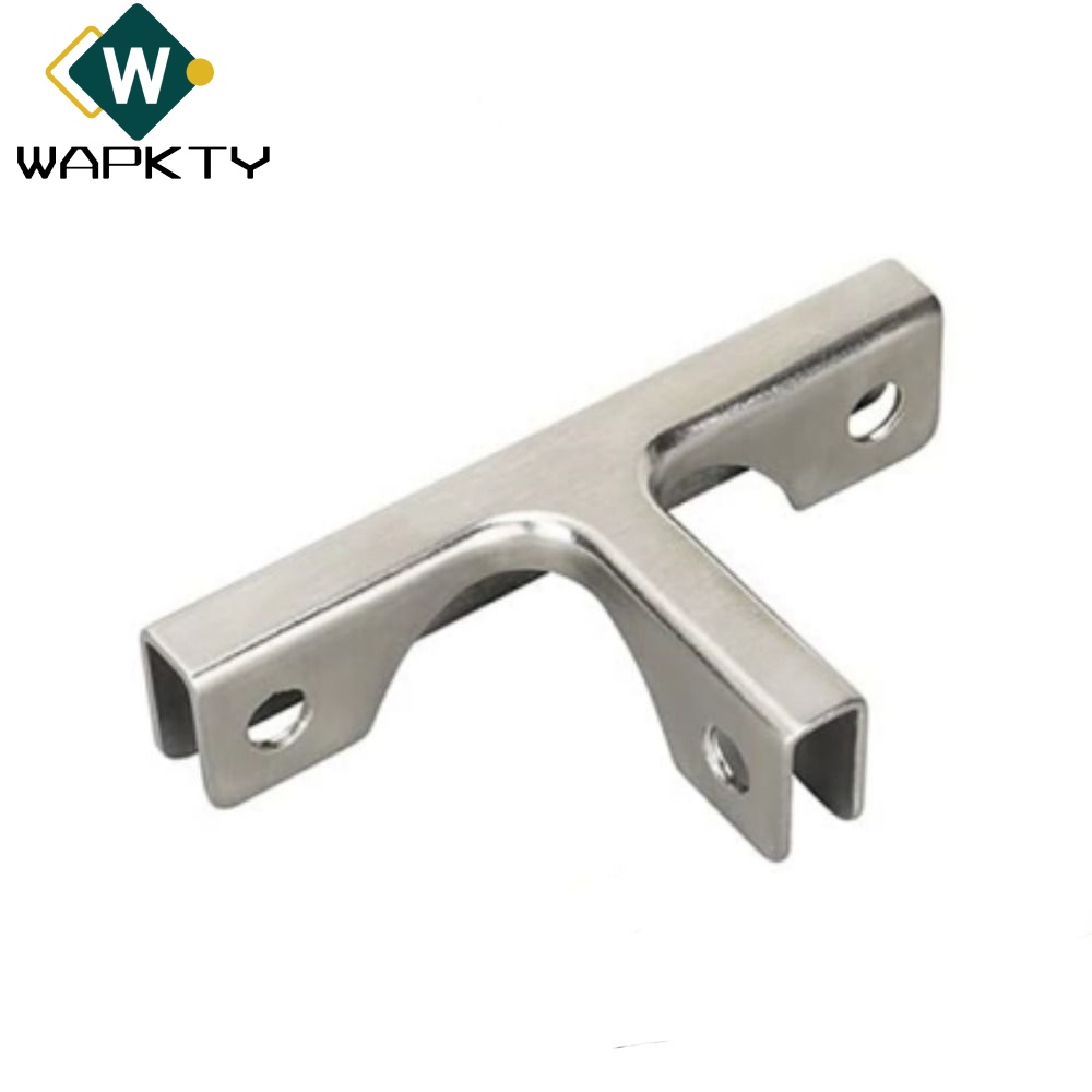 WAPKTY 1 / 4 / 4 Kẹp Góc Kính Bằng Hợp Kim Nhôm Màu Bạc Dễ Lắp Đặt Tiệ