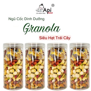  Ngũ Cốc Granola KHÔNG YẾN MẠCH - CÓ MACCA - NHO & XOÀI
