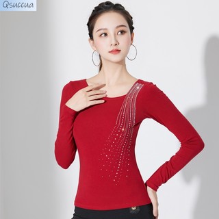 Trang Phục Khiêu Vũ Latin Đính Đá Thời Trang Dành Cho Nữ