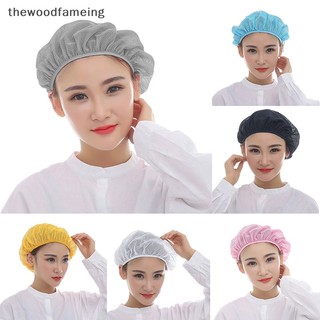 Mũ đầu bếp co giãn thoáng khí màu đen
