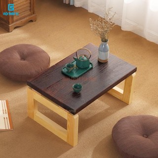 Bàn sofa gấp gọn mặt bàn gỗ công nghiệp cao cấp kích thước lớn, bàn trà sofa phòng khách uống nước, phòng trà thông minh