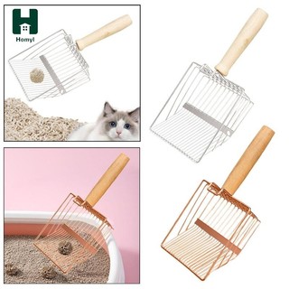 Xẻng xúc cát / xúc cát di động có tay cầm cho mèo
