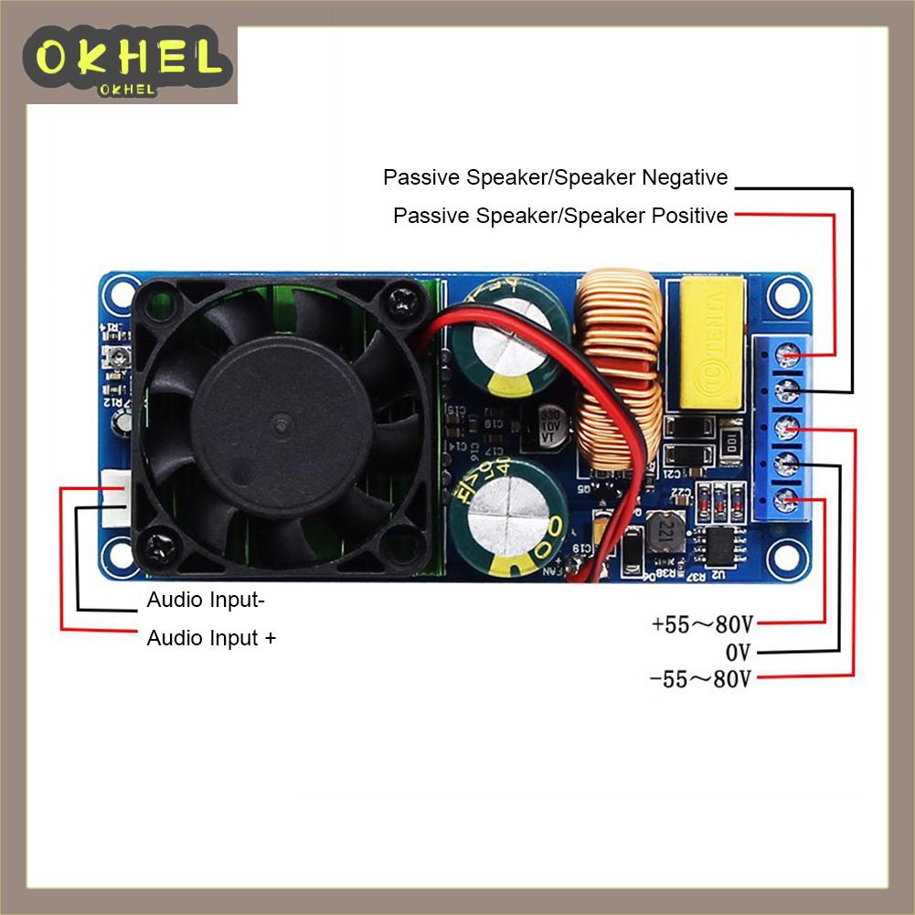 Bảng Mạch Nguồn irs2092 hifi Kênh Kép Cho Loa subwoofer Xe Hơi