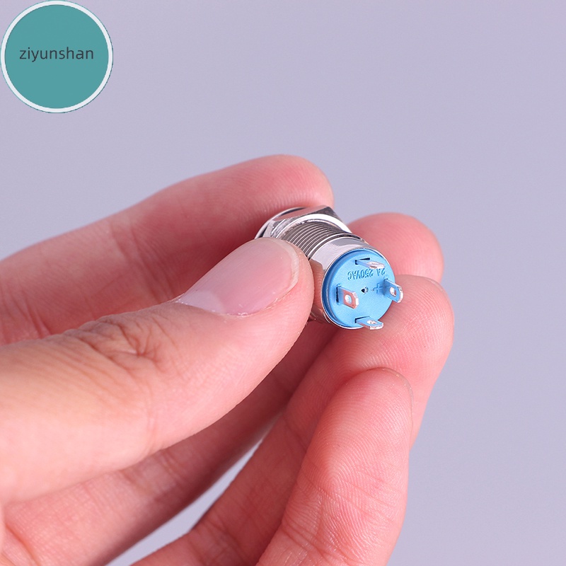 Nút Nhấn Công Tắc Đèn led Bằng Kim Loại 12mm ziyunshan vn