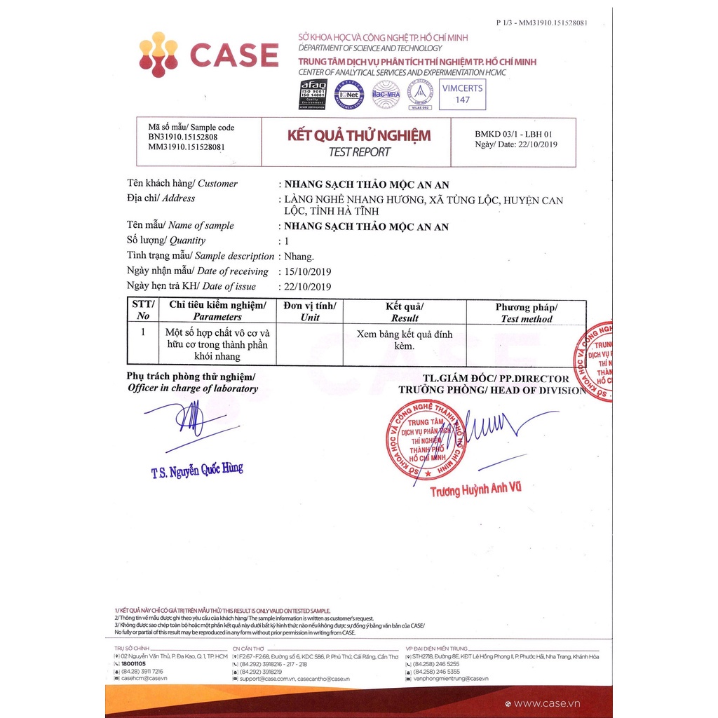 Nhang sạch hương Khuynh diệp, Hương Bài An An thơm phòng đuổi muỗi