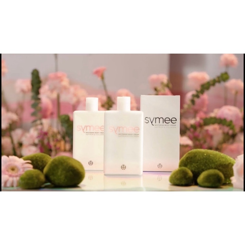 Kem Dưỡng Trắng Da Toàn Thân Symee Whitening Body Cream Saffron & Collagen 200g