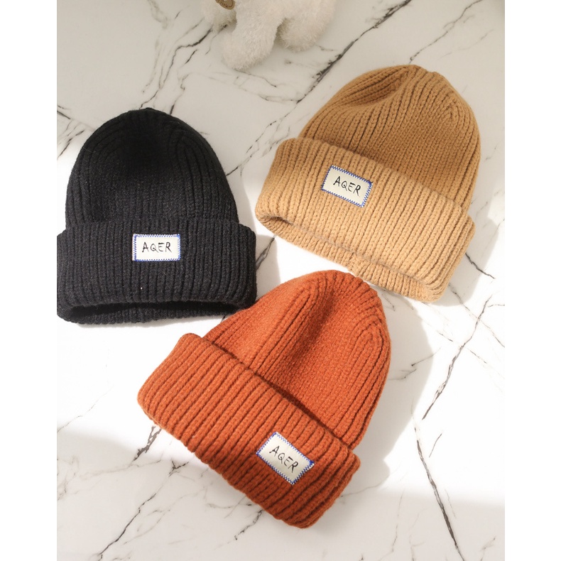 Mũ Len Dệt Kim Che Tai Giữ Ấm Thời Trang Thu Đông Dành Cho Nữ