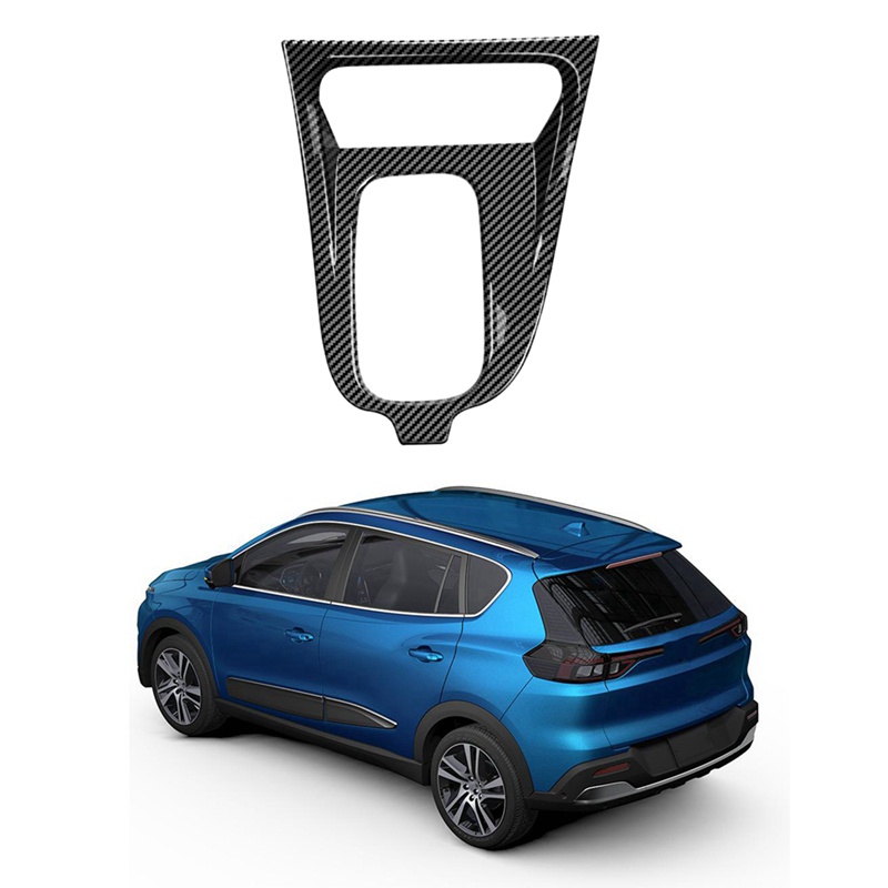 Miếng Dán Sợi carbon abs Trang Trí Bảng Điều Khiển Cần Gạt Số Cho vinfast e34 vf-e34 2021-2023