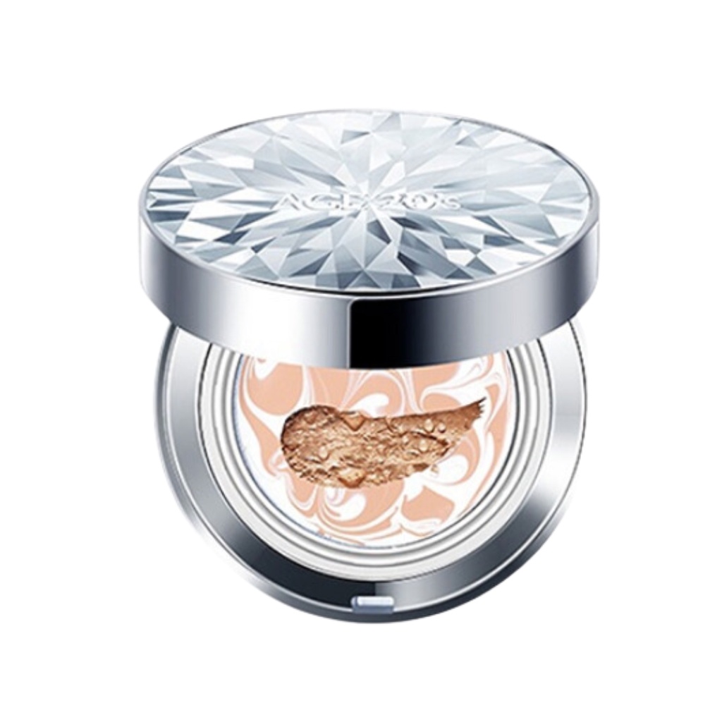 Phấn Nền Lạnh AGE20's Signature Essence Cover Pact Intense Long Cover Phiên Bản Kim Cương Và Nâng Cấp