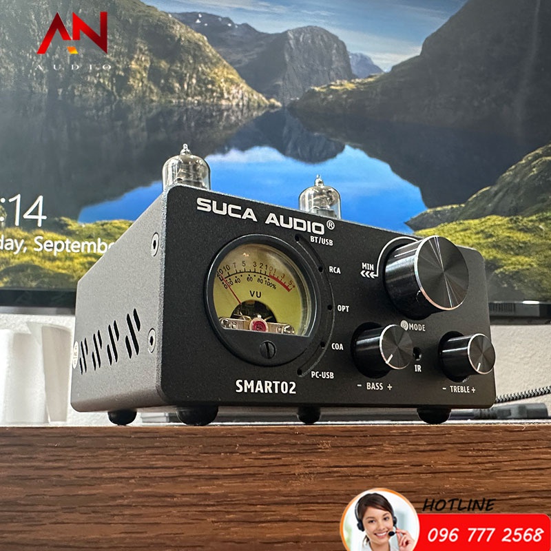 Amply + DAC + pre Đèn Smart 02 - Đọc Trực Tiếp USB