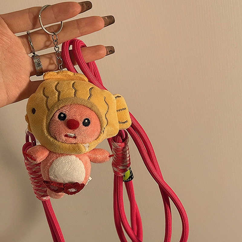 Kawaii Túi Đeo Chéo Vai Đựng Điện Thoại Di Động Tai Nghe Đa Năng Hình Cá Mập Dễ Thương Quà Tặng Du Lịch Cho Bạn Gái