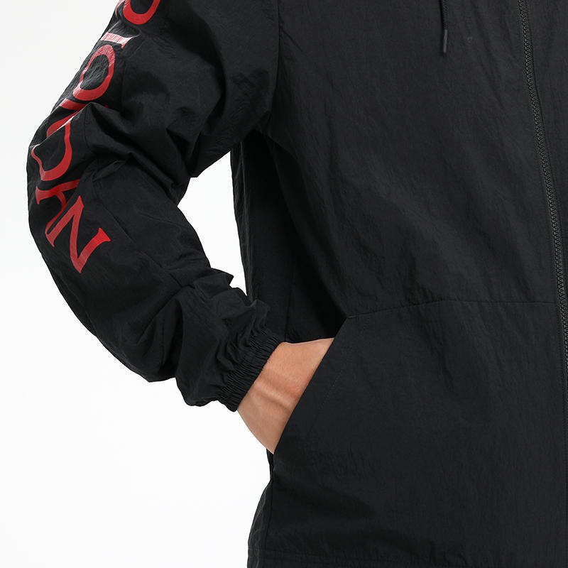 Nike Áo Khoác Thể Thao Có Mũ Trùm Đầu Chất Liệu nylon Dệt cn3824 100% Cho Nam