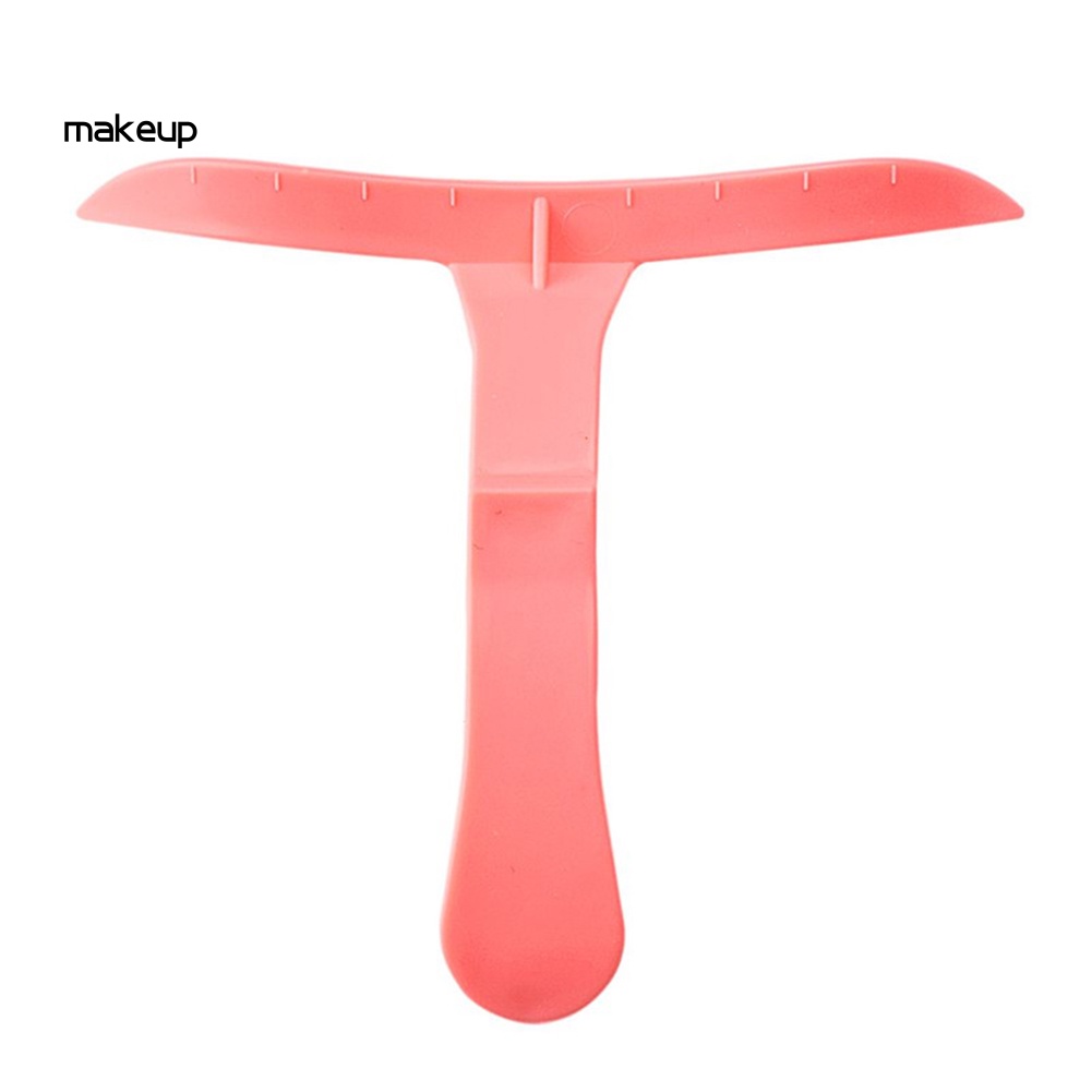 Set 4 Thước Kẻ Lông Mày Đầu Phẳng Chuyên Dụng Cho Trang Điểm