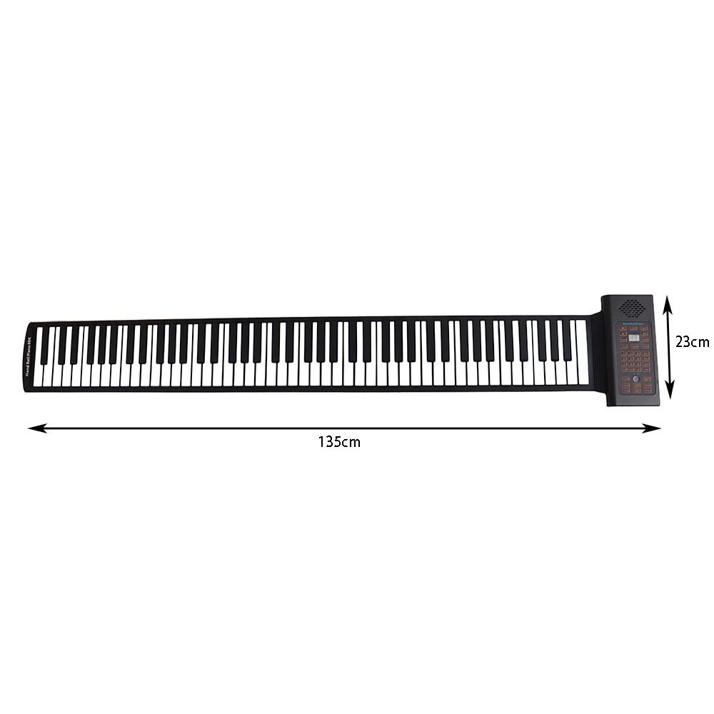 Piano Phím Cuộn xếp gọn hỗ trợ bluetooth - hàng cao cấp