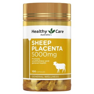 Viên uống nhau thai cừu ngừa lão hóa Healthy Care Sheep Placenta 5000mg 100 viên