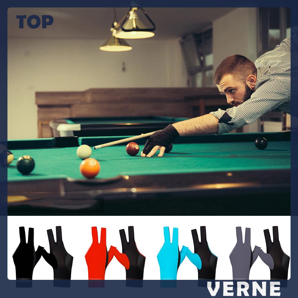 1 Đôi Găng Tay Hở Ngón Để Tập Bida Tiện Dụng