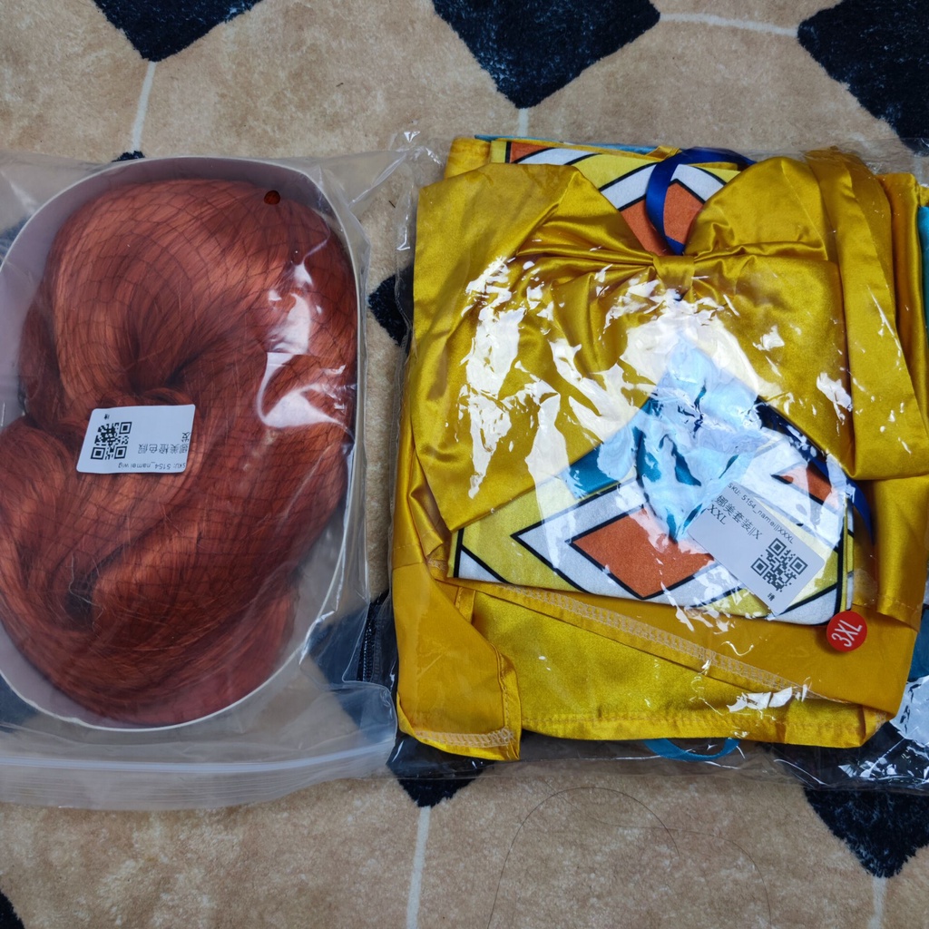 Bộ Tóc Giả kimono Hóa Trang Nhân Vật nami wano Trong Phim Hoạt Hình one piece