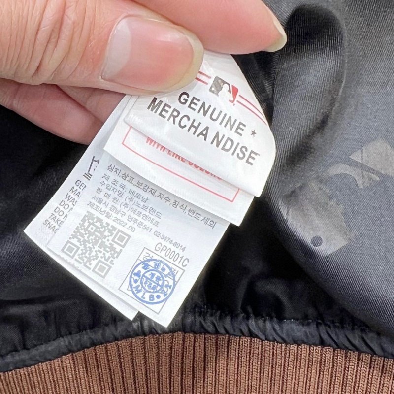 Áo Khoác Bóng Chày 100% Chính Hãng In logo mlb Dành Cho Nữ