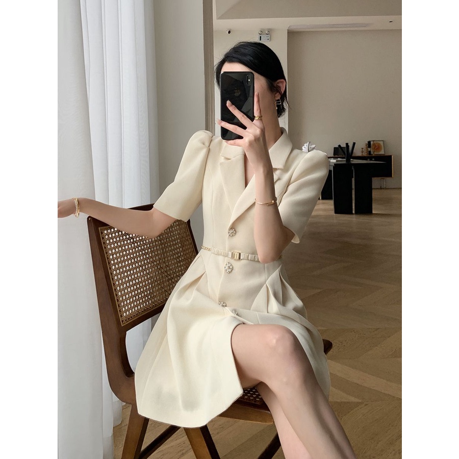 Đầm Ngắn Mùa Hè 2023 Phong Cách Mới Chất Lượng Cao Cho Nữ