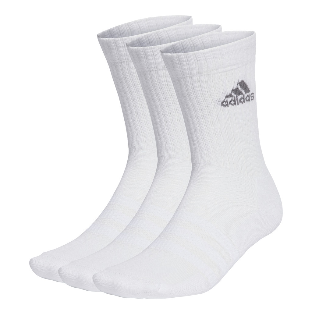 adidas Phong cách sống Bộ 3 Đôi Tất Cao Cổ Có Đệm Unisex trắng IA3949