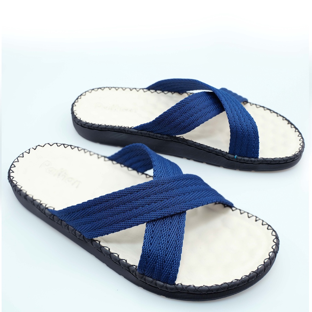 Dép doctor nam nữ Pathon SD151 - quai dù chữ X dày dặn khâu đế chắc chắn full màu SD151