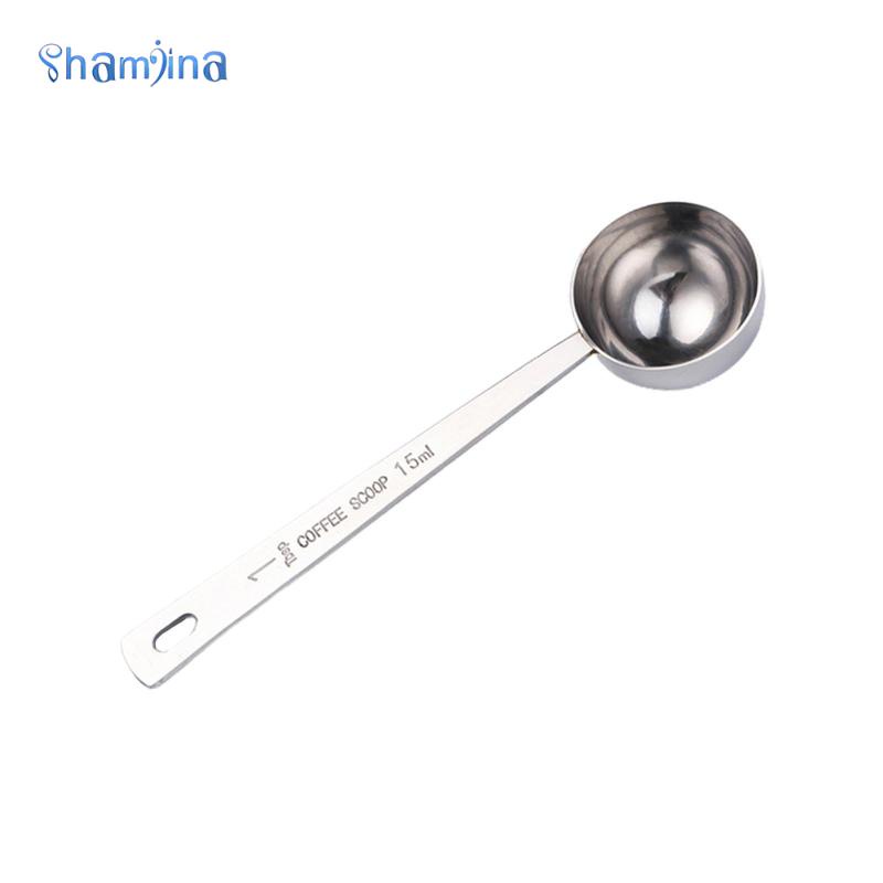 Shamjina Muỗng Đong Cà Phê 15ml Với Tay Cầm Dài